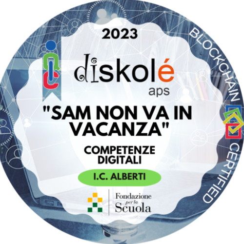 Sviluppo della Competenza Digitale - IC Alberti - Classe 2D - Microcomunità A3